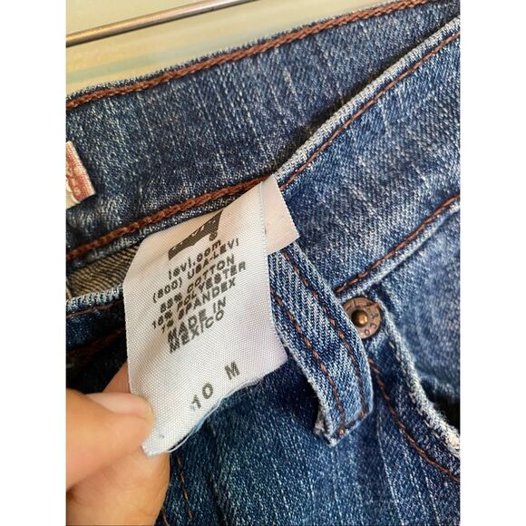 Levi’s Vintage Light Wash 515 Mid Rise Bootcut Jeans Size 10 - Picture 7 of 7